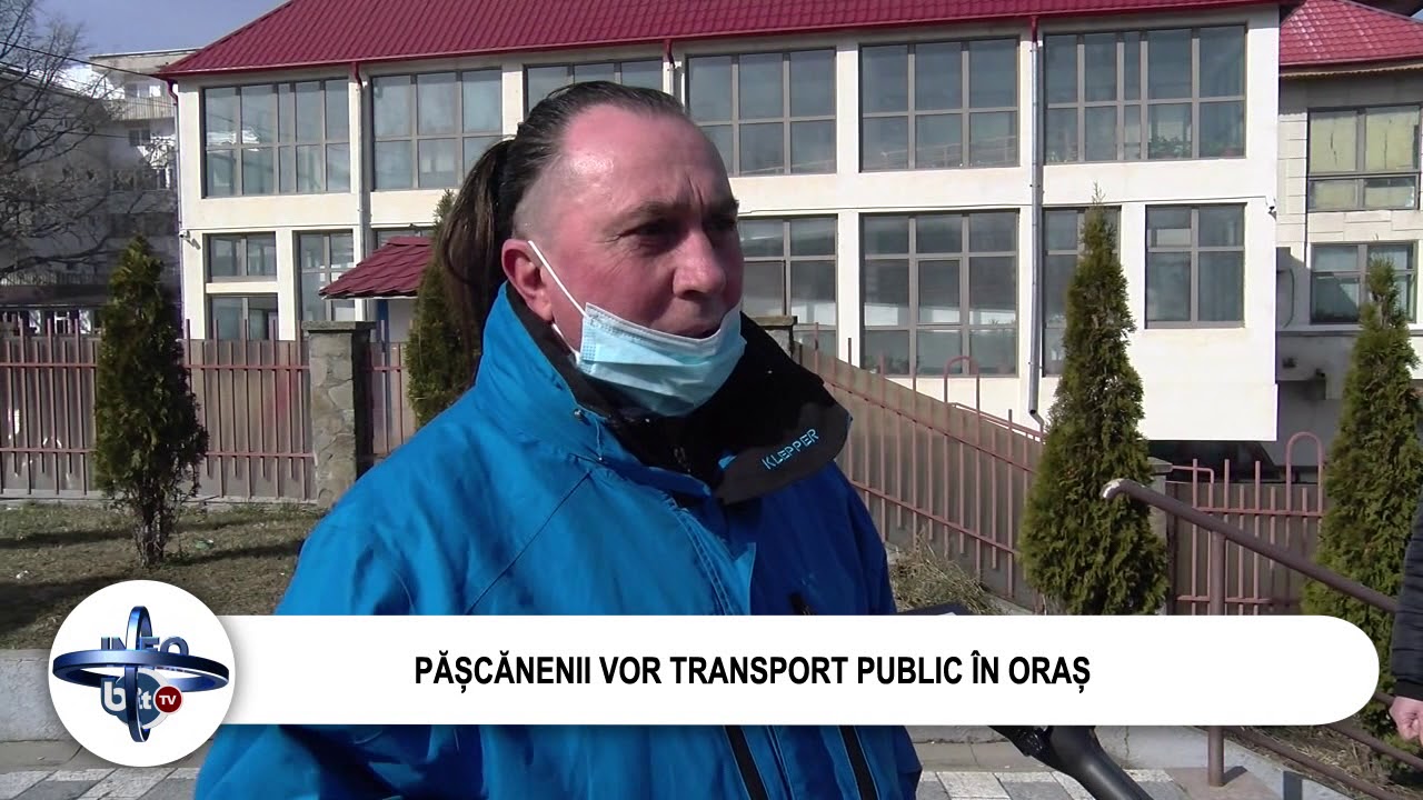 PĂȘCĂNENII VOR TRANSPORT PUBLIC ÎN ORAȘ
