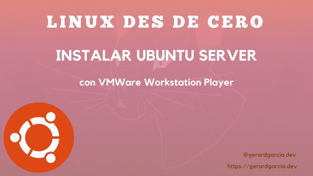 Como instalar un servidor virtual Ubuntu Server en VMWare Workstation ...