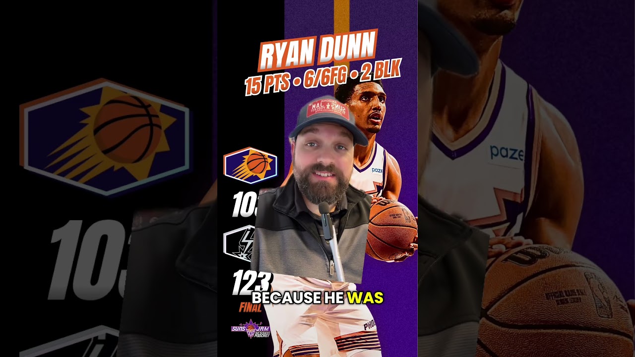 Have the Suns been using Ryan Dunn incorrectly?