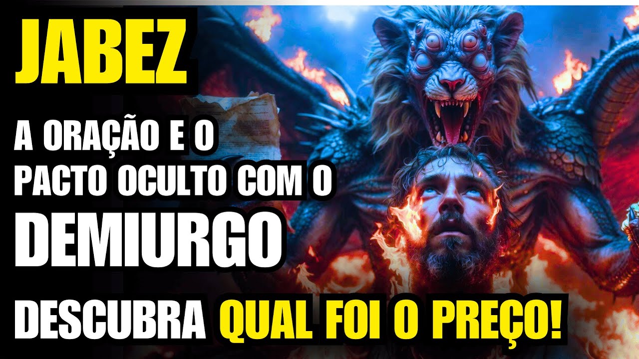 A ORAÇÃO DE JABEZ: O PACTO OCULTO COM O DEMIURGO QUE NINGUÉM TE CONTOU!