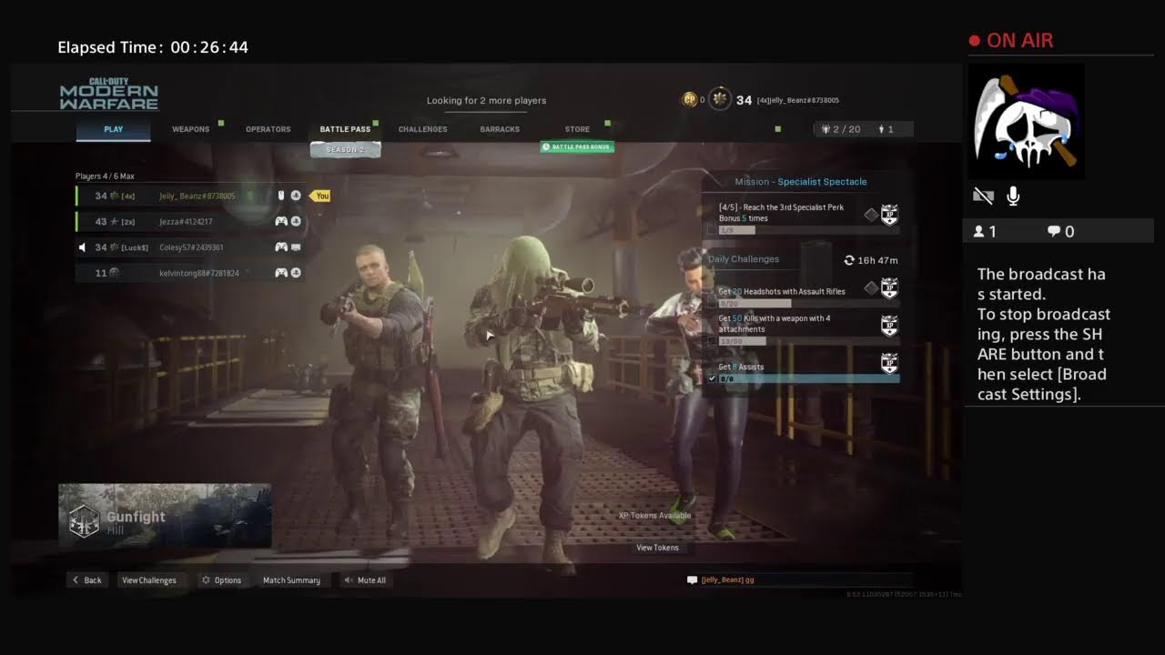 Modern warfare with jezza  (aus)