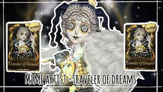 Identity V | My First Time Playing The Mime Artist! S Tier Skin “Traveler of Dreams”  screenshot 1