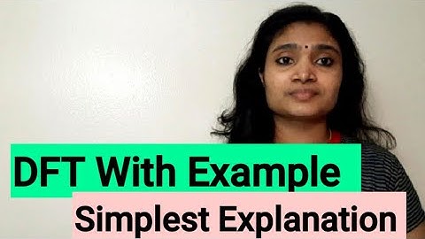 discrete fourier transform(DFT)|Discrete Fourier Transform with example