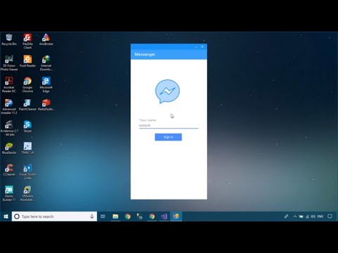 C# Tutorial - Material Design Chat Messenger C# Application | FoxLearn