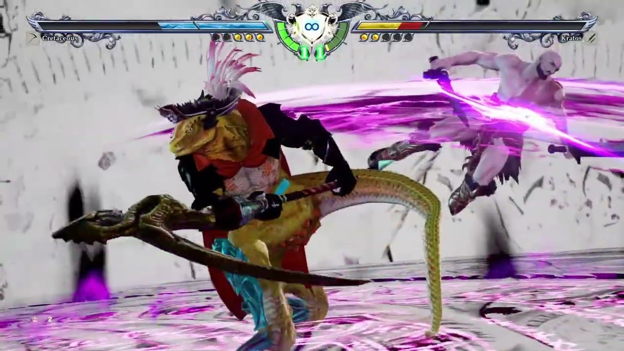 Soul Calibur 6: Меловой период против Кратоса