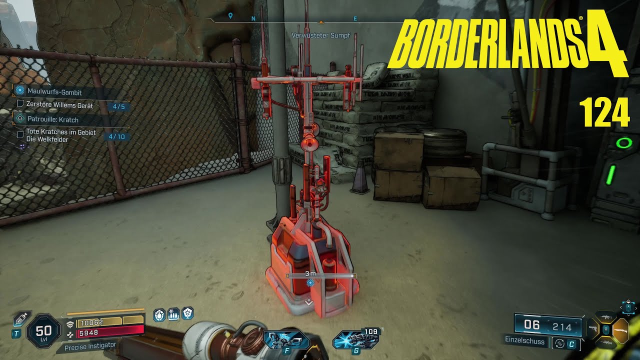 Borderlands 4 * 124 * ZERSTÖRE WILLIAMS GERÄTE * OldManLP * German *