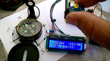 Bussola  Arduino (HMC -5883L )   Digital Compass