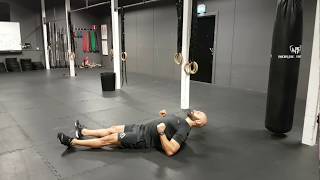 Floor batwing hold