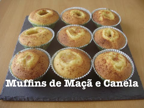 Vídeo: Muffin De Maçã Com Sêmola