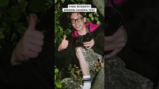 Fake Robbery Hidden Camera Test