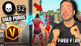 EL REY de los PUÑOS REGRESO a FREE FIRE!!// ANTRONIXXG