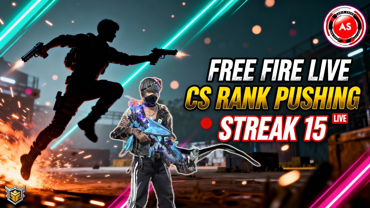 free fire cs rank push // live streaming cs rank 💪 - YouTube