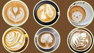 THE BETS LATTE ART / COMPILATION / Part 2 !!👀😲😲😋😋