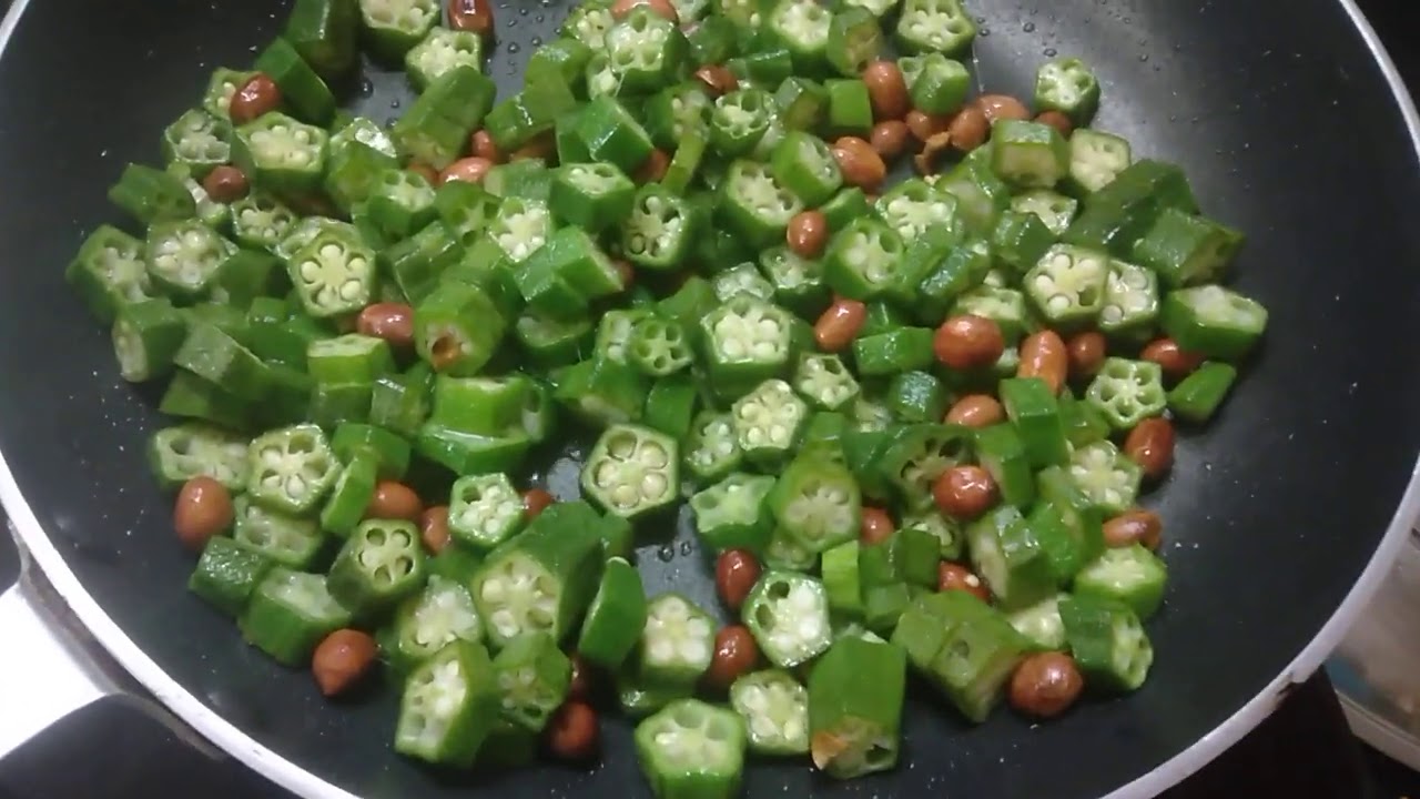How to make ladies finger fry in 5 min👍👍 YouTube