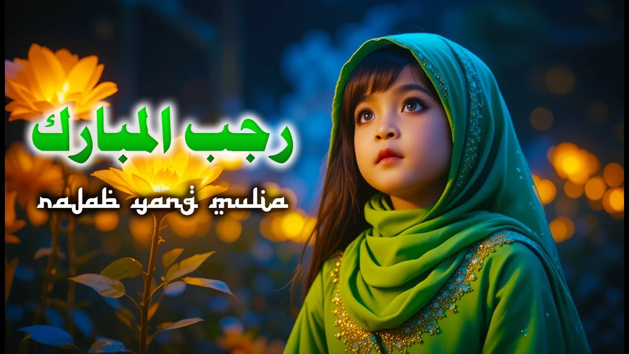Rajab Yang Mulia رجب المبارك  | The Noble Month of Rajab | रजब मुबारक | Zakiah Melody Official