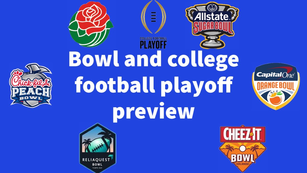 Bowl game preview and college football playoff preview 