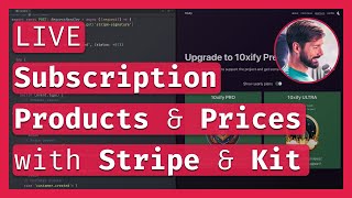 Subscription Products & Prices, with Stripe & SvelteKit 🤑 2024 SaaS app Part 5 🔴 LIVE Coding & Chill