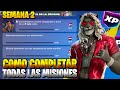 COMO COMPLETAR TODAS LAS MISIONES DE IMPULSO INICIAL SEMANA 2 FORTNITE CAPITULO 7 TEMPORADA 1