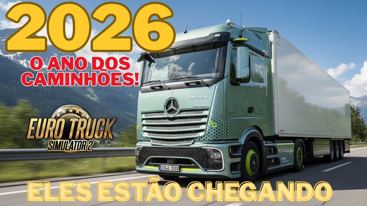 2026 será o ano dos Caminhões! Tudo sobre os novos Volvo, Mack e Mercedes