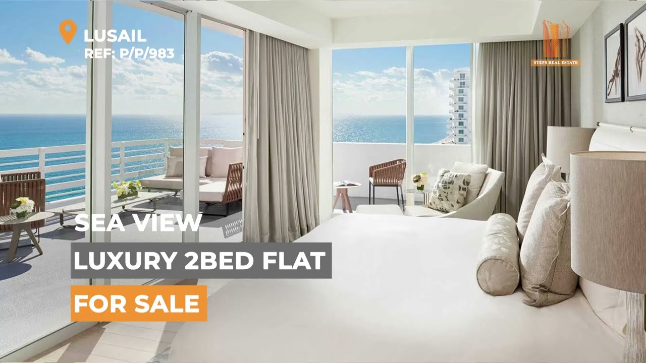Luxury 2 Bedrooms Apartment with Sea View in Lusail, Qatar | Only 10% DP