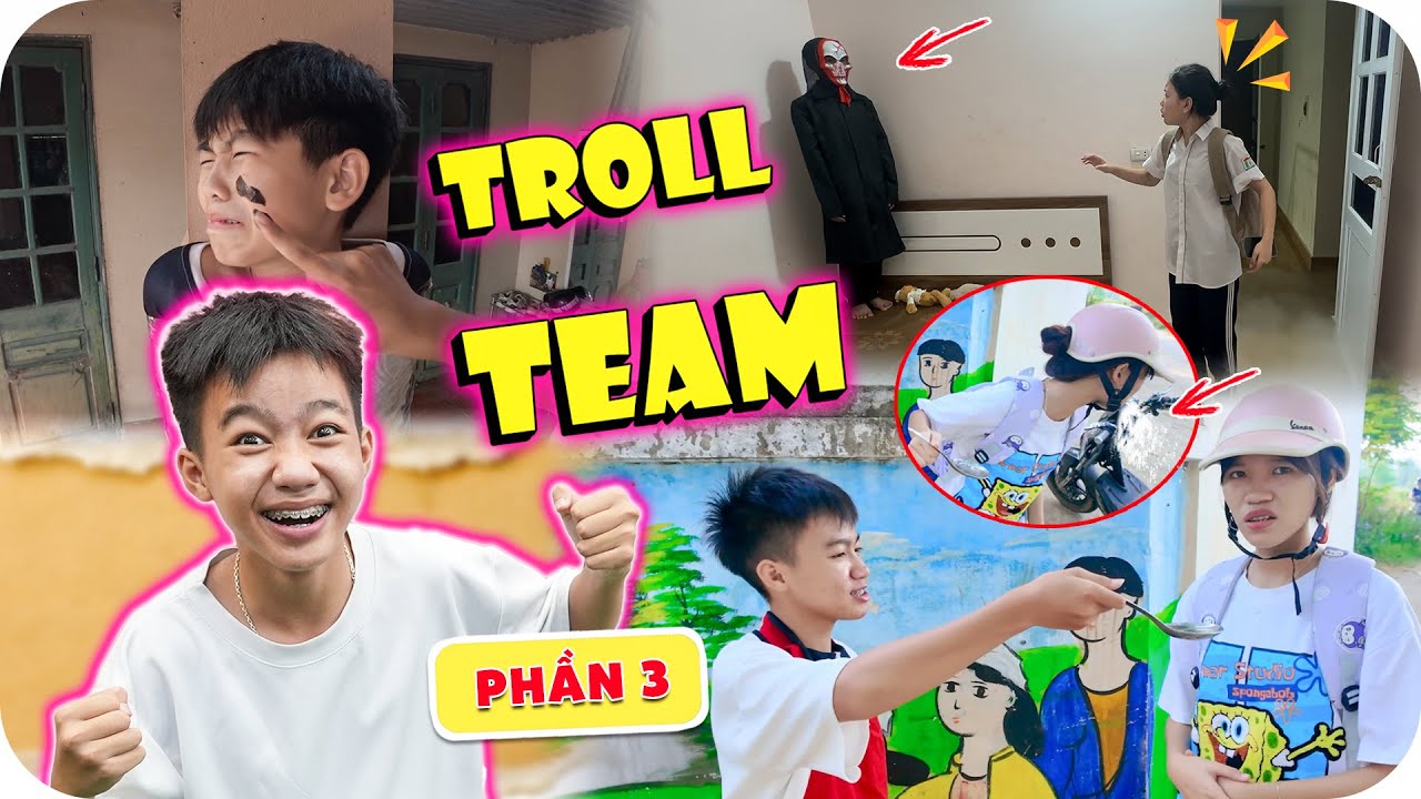 Tiếp Tục Chơi Lớn " Troll Cả Team " Phần 3 | Min Min TV Minh Khoa