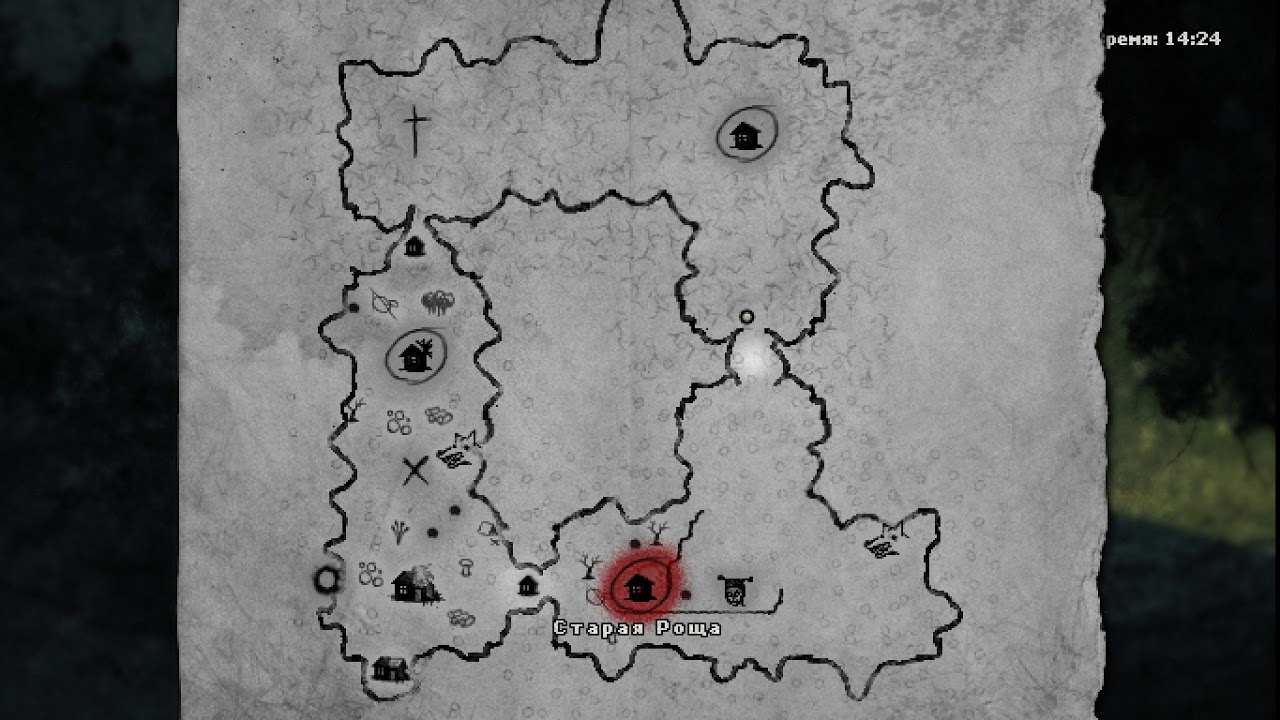 Полная карта darkwood