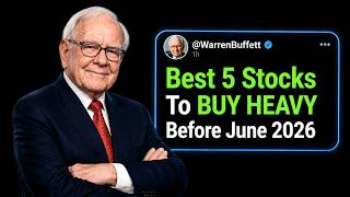 Best 5 Stocks To BUY HEAVY Before June 2026