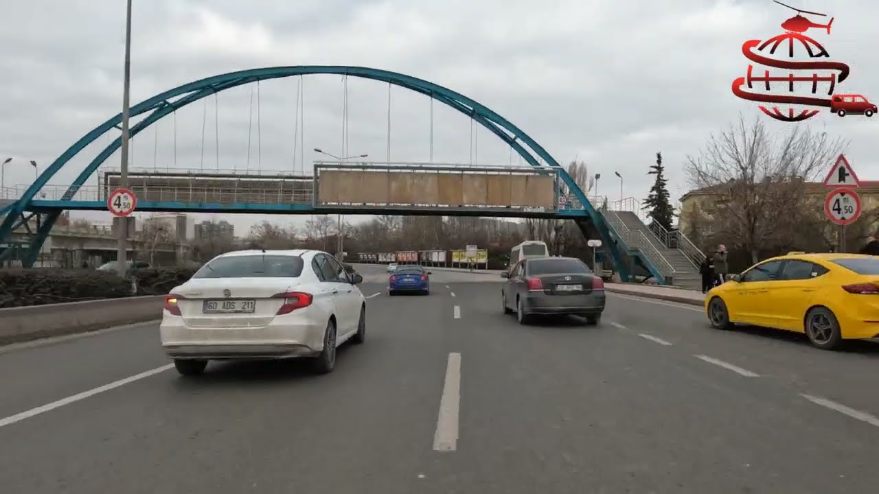 ANKARA DRIVING TOUR |From Mamaktan to  Ostim |Ankara Tour 4K| Gopro 10 4K|