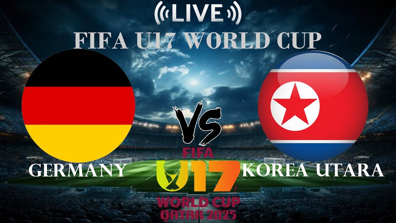 🔴Germany vs North Korea | FIFA U17 World Cup | Live Score
