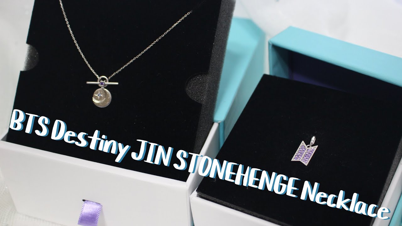 ENG)🌙🌕 BTS 스톤헨지 목걸이 언박싱 Unboxing BTS Destiny JIN