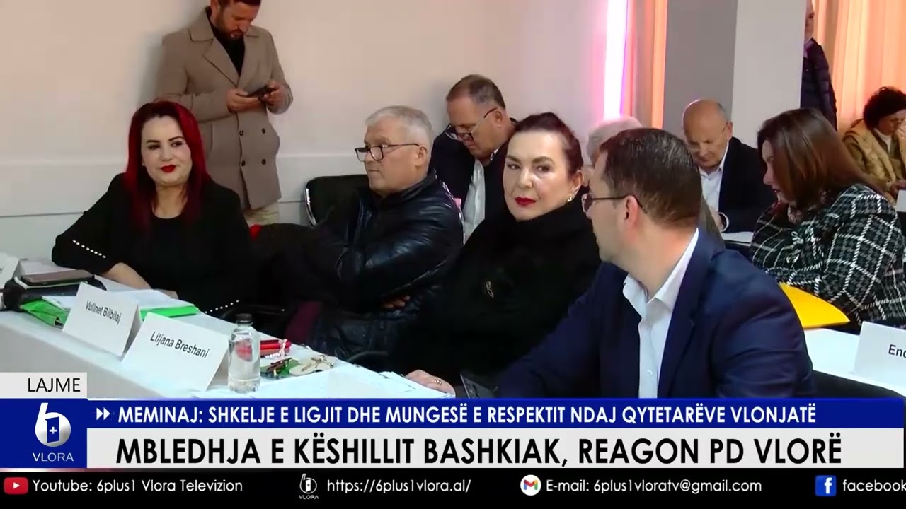Mbledhja e Këshillit Bashkiak, reagon PD Vlorë. Meminaj: Shkelje e ligjit dhe mungesë e respektit