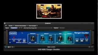 MXR Flanger/Doubler Plug-In on Drums & Guitar