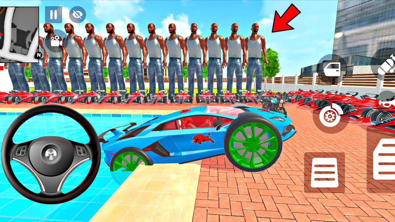 Car bike game*Franklin ordered an Indian police car and Lamborghini or F1 in the game 🎮 bike 🚳 🚨