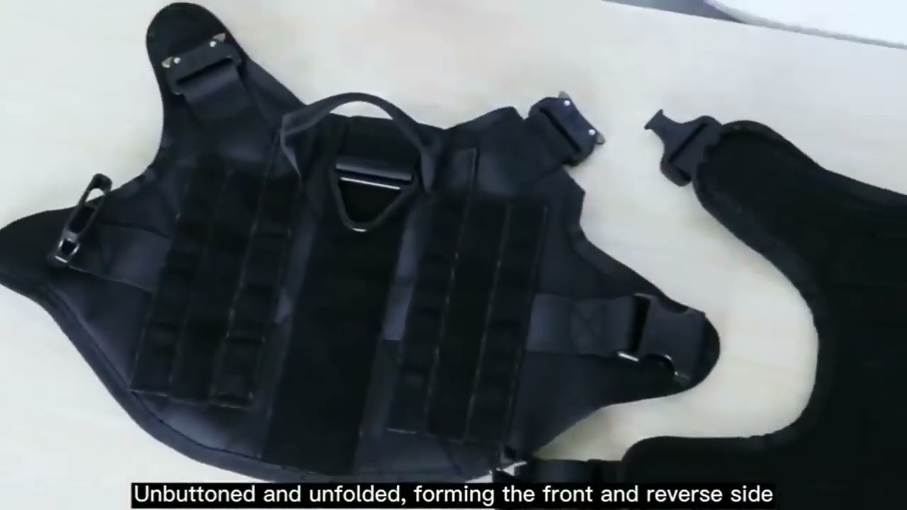 No-Pull Tactical Dog Harness for Large Dogs – Petjoy