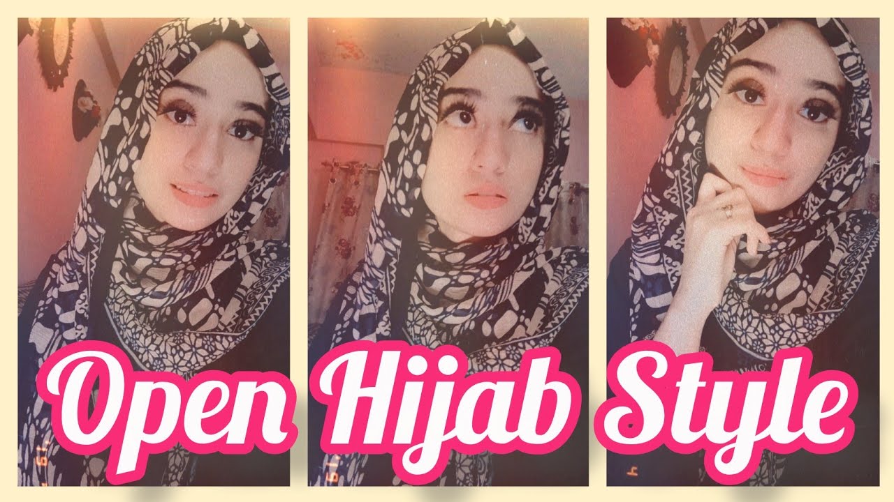 Open Hijab Tutorial With Full Coverage | Hira Noor