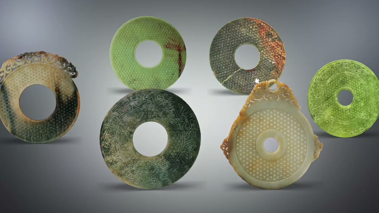 中国　古玉　超大きい玉壁　R97-2 The Ultimate Jade Bi: A 2,500-Year-Old Portal to Heaven 国宝时刻丨