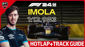 F1 24 IMOLA Esports Hotlap + Track Guide (1:12.983) - Daniele Haddad
