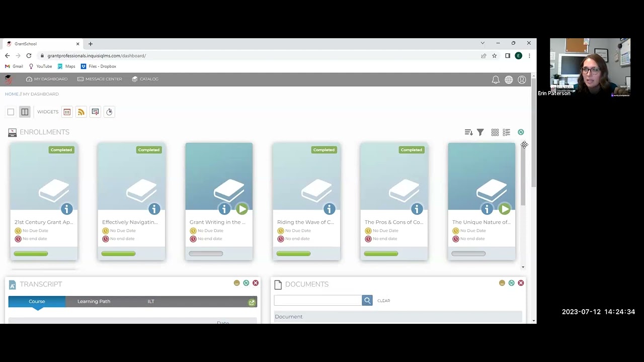 GPA HQ: GrantSchool Dashboard Management