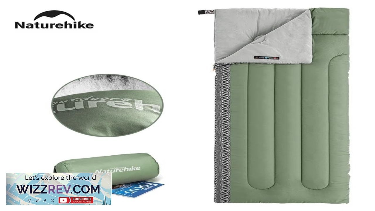 Naturehike L150 3 Season Sleeping Bags Ultralight Machine Washable Summer Sleeping Gear