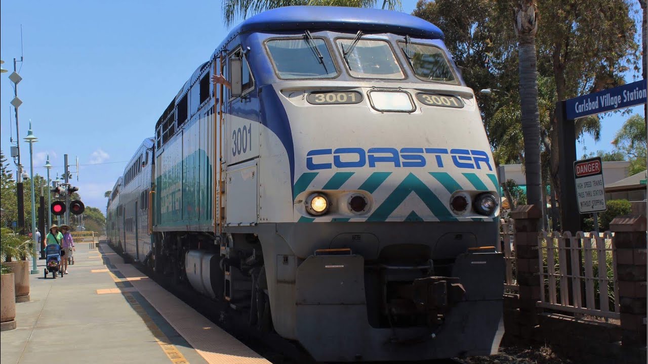 Railfanning San Diego Subdivision! Featuring Amtrak’s Ocean view dome
