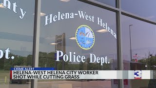 Helena West Helena city employee shot