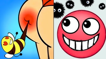 Fork N Sausage vs Hide Ball Satisfying ASMR Mobile Games New Update