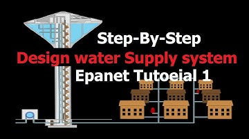 How To Design Water Distribution System  Epanet 1