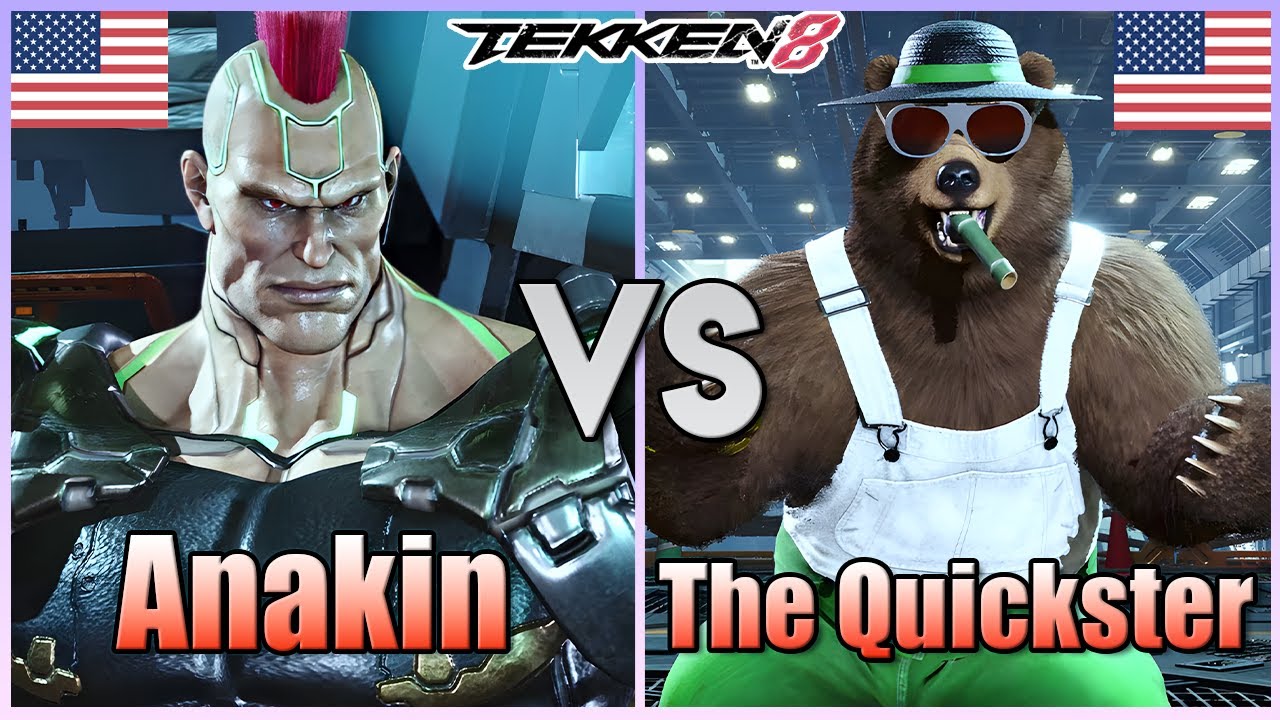 Tekken 8  ▰  Anakin (Jack 8) Vs The Quickster (Kuma) ▰ Player Matches!