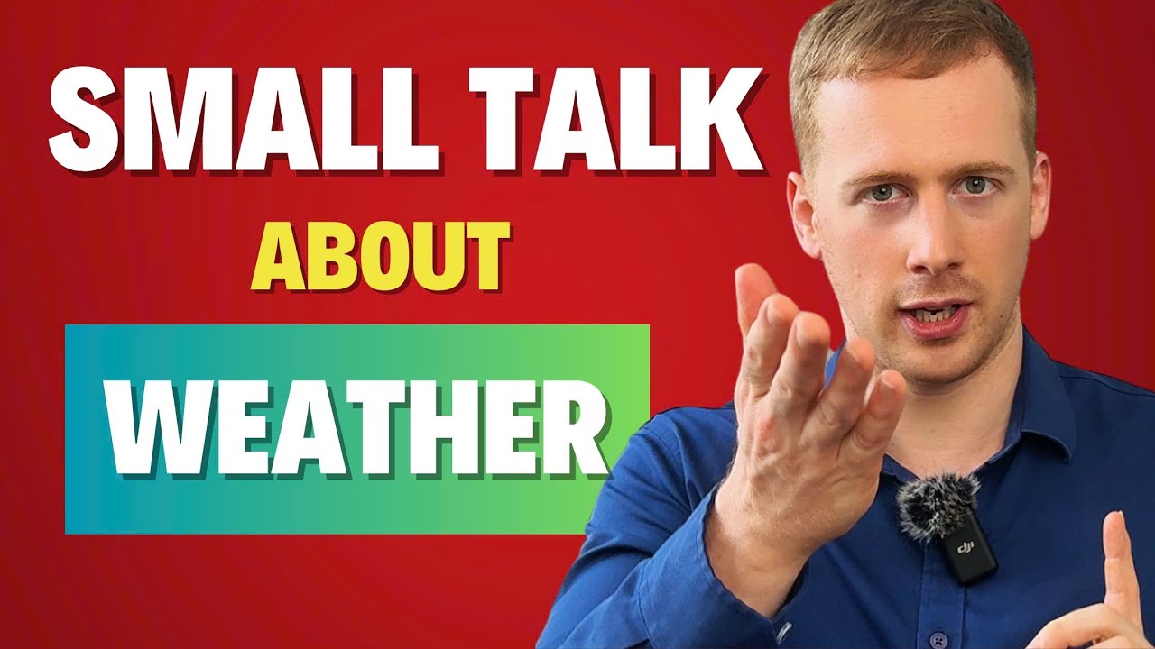 🌤️ Small Talk about Weather – Conversational English For Shadowing Practice (Comprehensible Input)❄️