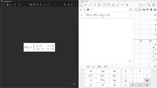 how to draw graph of piecewise function in Geogebra?