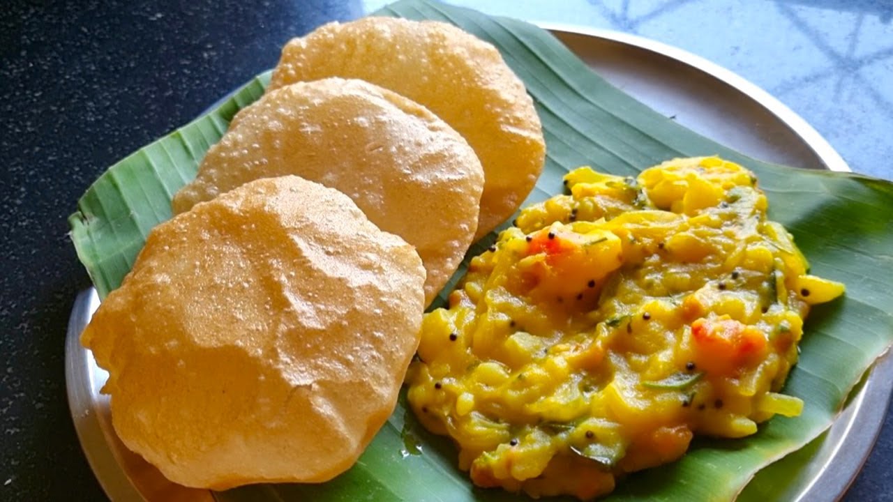 ಪೂರಿ ಆಲೂಗಡ್ಡೆ ಮಸಾಲ/ಪೂರಿ ಈರುಳ್ಳಿ ಆಲೂಗಡ್ಡೆ ಸಾಗು/ ಪೂರಿ ಪಲ್ಯ/Poori Erulli ...