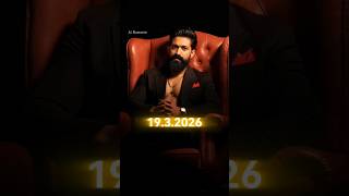 TOXICTHEMOVIE - release date locked #yash #rockybhai#kgf #kgf2 #movie #toxicthemovie #ai#midjourney