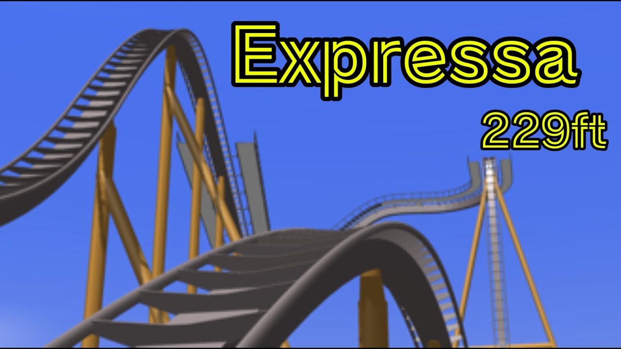 Expressa-B&M Dive coaster POV I ultimate coaster2