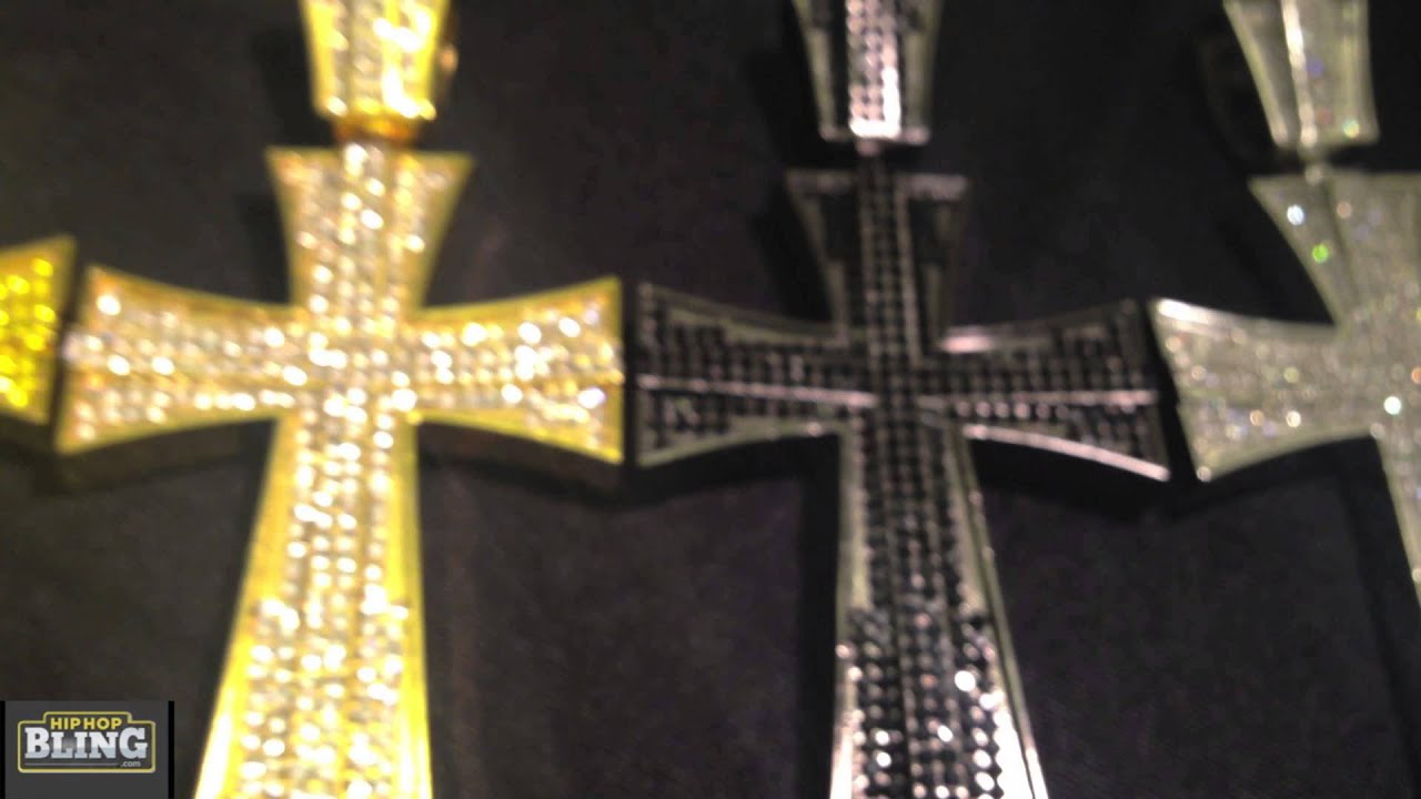 Bling Bling Cross Pendant